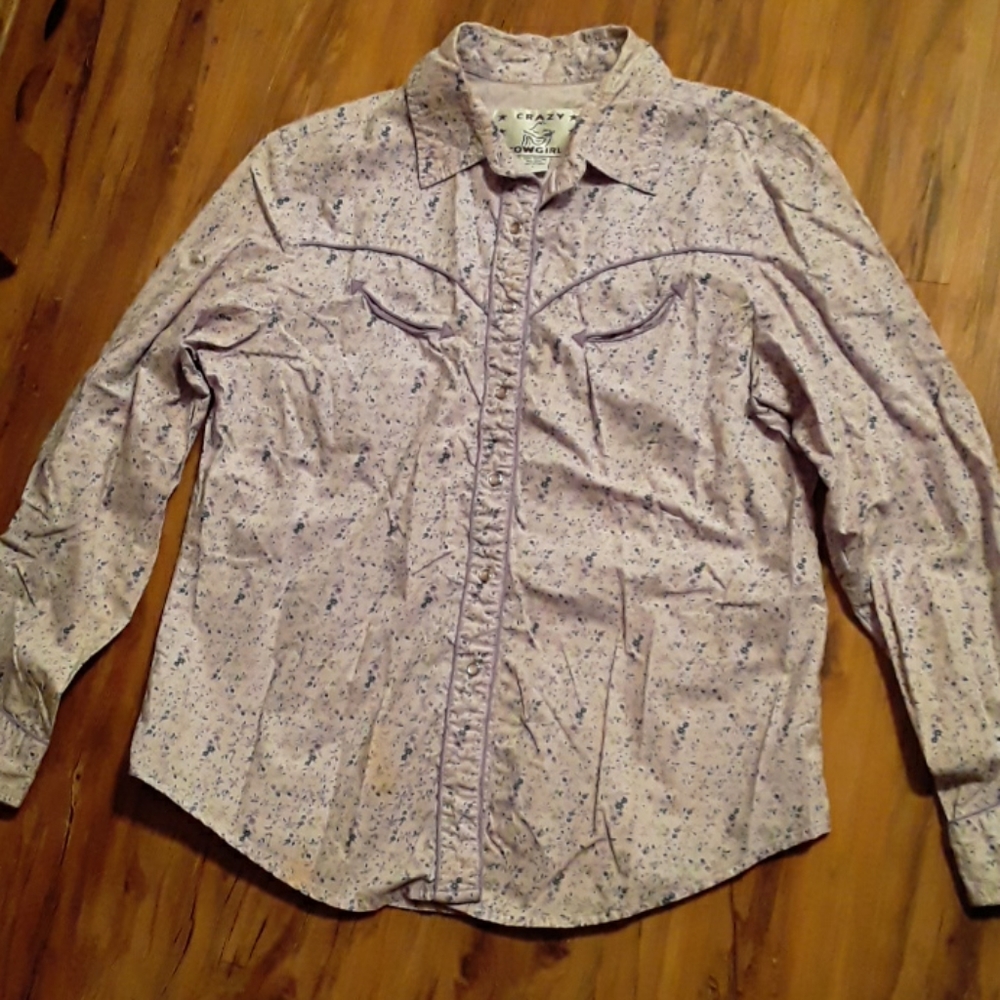Crazy Cowgirl Western shirt
